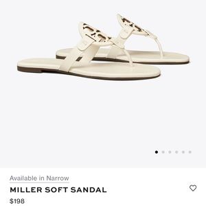 Tory Burch MILLER SOFT SANDAL